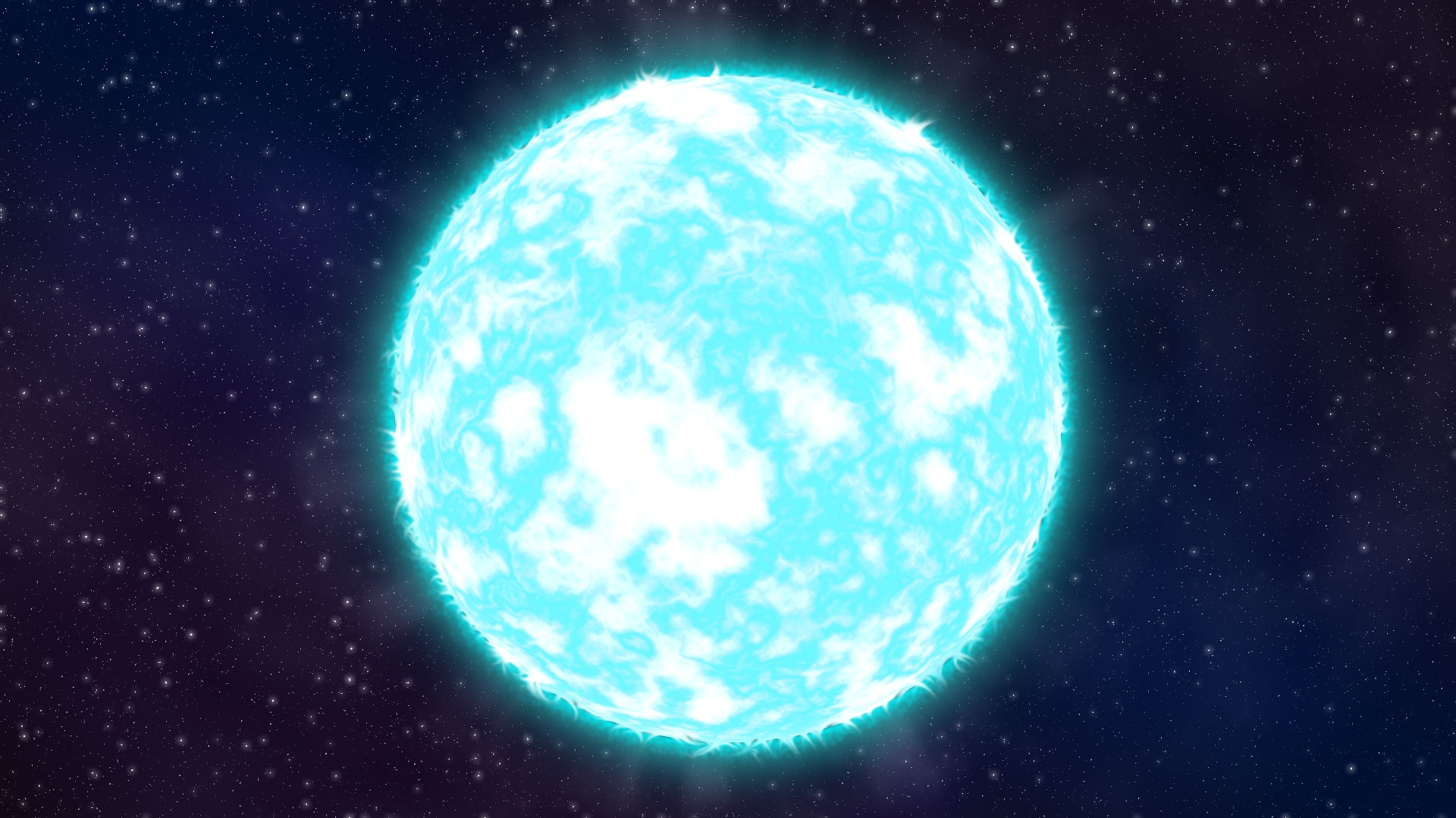 A blue sun called Daeve.